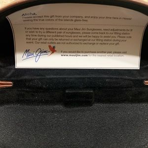 Maui Jim aviator sunglasses